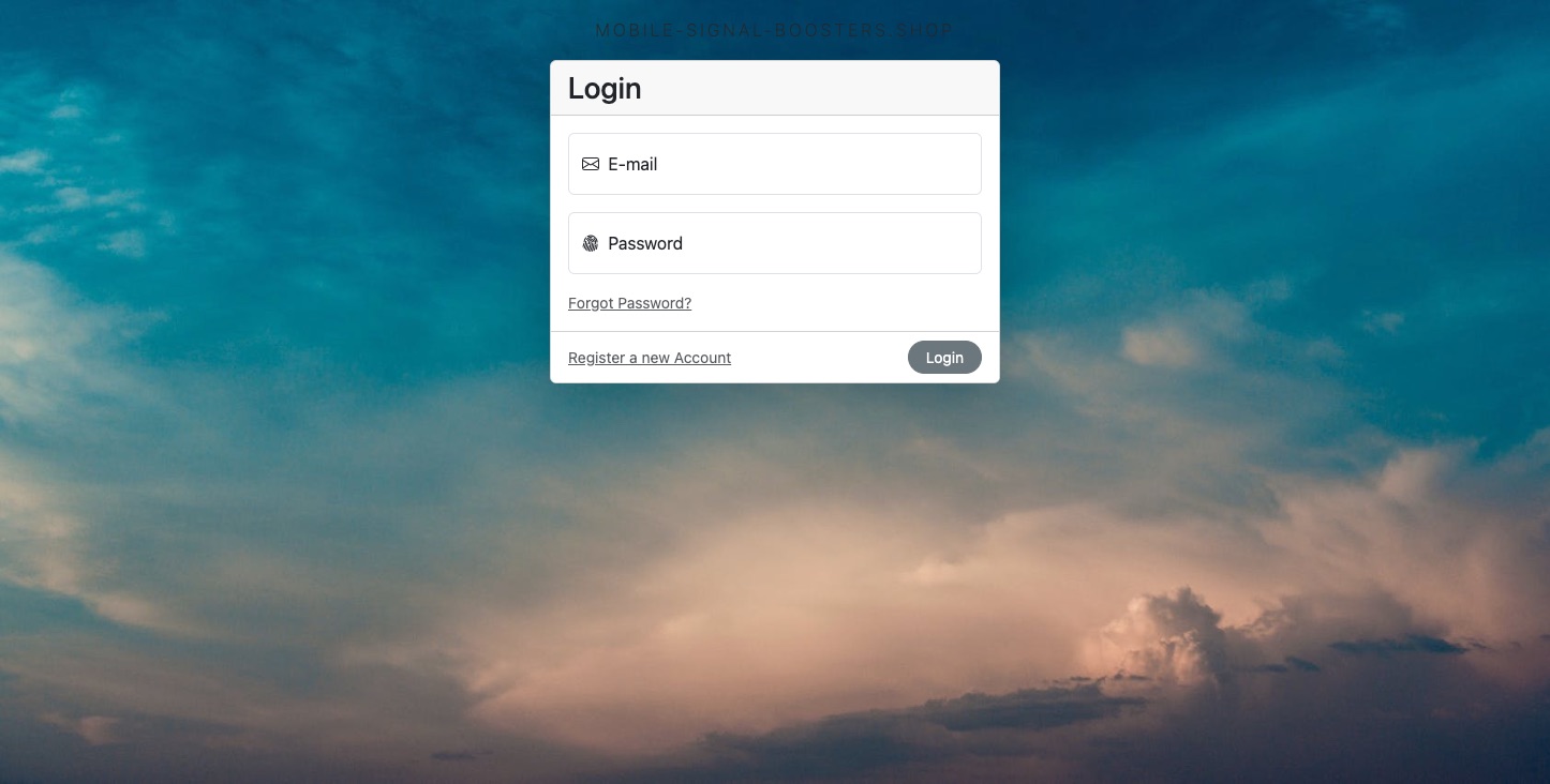 Log in